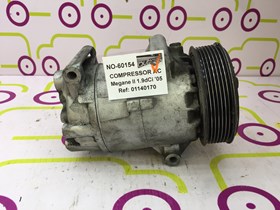 Compressor de AC Renault Mégane II 1.9 120Cv de 2005 - Ref OEM :  01140170